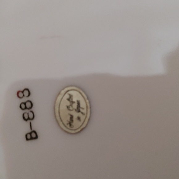 Vintage Decorative Hand Crafted Plate with Bluebirds and Floral Design - Picture 5 of 5